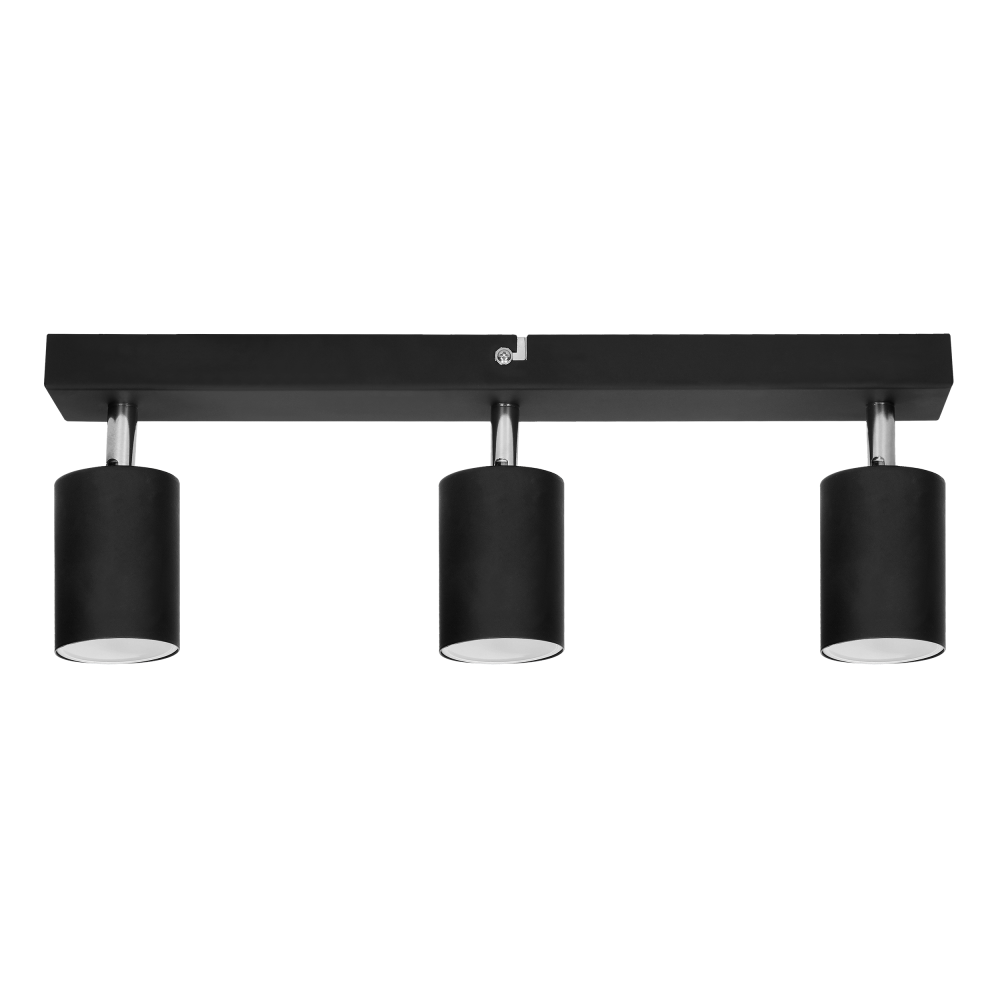 DOA SP 3 wall and ceiling light, GU10, max. 3x7W, IP20, black